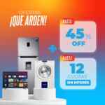 Promo Chemes Ofertas que Arden: Hasta 45% off y hasta 12 cuotas sin interés