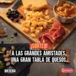 Ganá una tabla de quesos en el concurso del Día del Amigo de La Serenísima