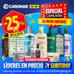 Especial Capilatis en Caromar con un 25% de descuento