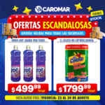 Ofertas Escandalosas Caromar del 22 al 24 de agosto 2024