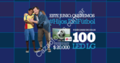 Concurso Musimundo #HijosdelFutbol: participá por uno de los 100 led LG y una orden de compra por $20.000