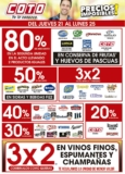 Catálogo COTO Precios Imposibles ofertas de finde del 21 al 27 de marzo 2024