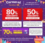Catálogo Carnaval Carrefour del 15 al 22 de febrero 2023