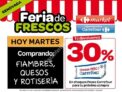 En Carrefour: Feria de Frescos. 30% de devolución para una próxima compra.