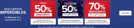 Folleto Carrefour Ofertas Imperdibles válidas al 22 de abril