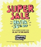 Promoción Chimmy Churry Hotsale: hasta 50% de descuento en calzado seleccionado. Hasta el 17 de mayo