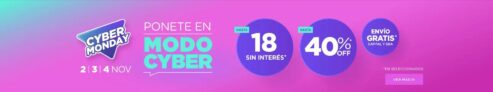 Ofertas Fravega Cyber Monday 2020 del 2 al 4 de noviembre