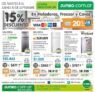 Oferta Jumbo.com.ar del 8 al 10 de septiembre: hasta 20% de descuento y cuotas sin interés en heladeras, freezers y cavas seleccionados con todos los medios de pago