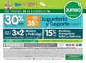 Ofertas de fin de semana del niño Jumbo – 14 al 16 de agosto: hasta 35% de descuento en juguetería, 3×2 en música y películas y más.