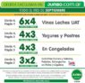 Oferta mensual en Jumbo Supermercados: 6×4 en vino y leche, 4×3 en yogures y postres y mucho más! Válidas durante todo septiembre