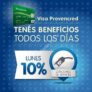 Promoción Provencred Visa: 10% de descuento en estaciones de servicio los lunes