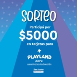 Sorteo San Justo Shopping: Ganá $5000 en créditos de Playland