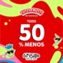 Promo Tutti Frutti en Grisino: Todo con 50% off