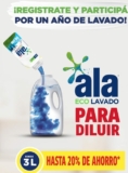 Sorteo Ala: Ganá premios de 1 año de lavado gratis