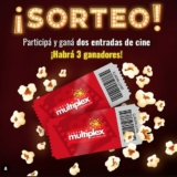 Coca-Cola sortea entradas a Cines Multiplex