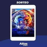 Sorteo Atlas Cines: Ganá 1 de 20 pares de entradas para la Avant Premier de Sonic 3