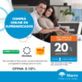 Promoción Banco Macro: 20% de descuento y 3 cuotas sin interés en supermercados mediante compra online programando la entrega para los días lunes