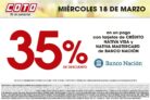 Promo Banco Nación: 35% de descuento en supermercados hoy miércoles 18 de marzo