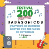 Banco Provincia sortea 500 pares de entradas para el Festival 200 veranos