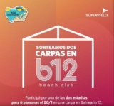 Banco Supervielle sortea 2 estadías para 6 personas en una carpa en Balneario 12
