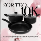 Sorteo Bazar al Cubo: Ganá una batería de cocina Hudson