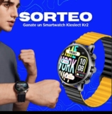 Sorteo Bidcom: Ganá un smartwatch Kieslect Kr2