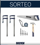 Ganate un set de productos para Carpintería de BREMEN para papá