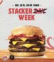 Stacker Week Burger King: Stacker al 50% de descuento por Delivery o Take Awa