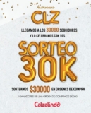 Sorteo 30K Calzalindo: Ganá 1 de 3 órdenes de compra de $10.000