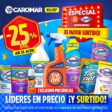 Especial Quitamanchas en Caromar con un 25% de descuento