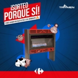Sorteo de Invierno Carrefour: Ganá el nuevo calefactor a gas Brooklyn de Tromen