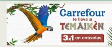 Promo Carrefour te lleva a Temaiken: Obtené 3×1 en entradas