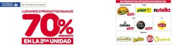 Ofertas de la Semana Carrefour del 15 al 20 de abril 2020