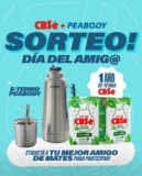 CBSé y Peabody sortean 1 e-termo Peabody + 1 año de yerba CBSé Hierbas Serranas en su sorteo del Día del Amigo