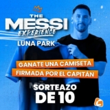 Sorteo Cetrogar: Gana camiseta de The Messi Experience firmada y más