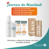 Sorteo de Navidad Farmacias Chester: Ganá kits de cuidado personal