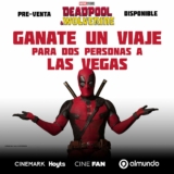 Sorteo Cinemark Deadpool vs Wolwerine: Ganá un viaje a Las Vegas