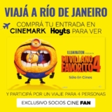 Concurso Cinemark Mi Villano Favorito 4: Ganá un viaje Brasil para 4 personas