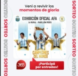 Clarín 365 regala entradas para la exhibición de Campeones del Mundo en la Rural
