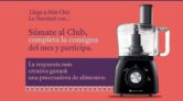 Sorteo Más Chic: Ganá una procesadora de alimentos