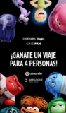 Cinemark Intensamente 2: Ganá viaje para 4 personas a Bariloche