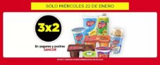 Promo DIA Miércoles 22 de enero: 3×2 en yogures y postres SanCor