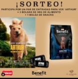 Diamond Films regala entradas para ver Arthur + 3 bolsas de 3kg de alimento + bolsa de snacks