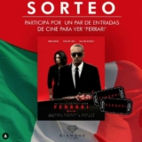 Diamond Films regala pares de entradas para ver la película Ferrari