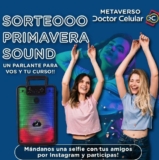 Sorteo Día del Estudiante Doctor Celular: Ganá un parlante para vos y tu curso