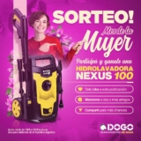 Sorteo Mes de la Mujer Dogo Herramientas: Ganá una hidrolavadora NEXUS 100