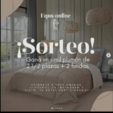 Sorteo Equs Online: Ganá 1 de 2 acolchados Símil Plumón Kavanagh para 2 1/2 plazas y Queen