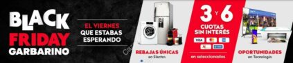 Ofertas Garbarino Black Friday abril 2019