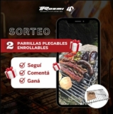 Grupo Rosmi sortea 2 parrillas plegables enrollables con estuche