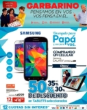 Oferta Garbarino Mes del Padre: comprando un celular Samsung Galaxy Trend Lite, hasta 50% de descuento en tablets seleccionadas